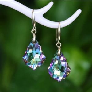 NWT Glass Drop Earrings